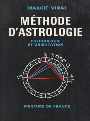cover image of Méthode d'astrologie, psychologie et orientation